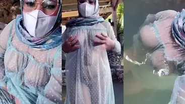 Bokep Jilbab Jilbab Transparan Kolam Renang Basah