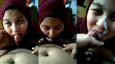Sepong Batang Sampai Crot Di Muka Cewek Jilbab Kost